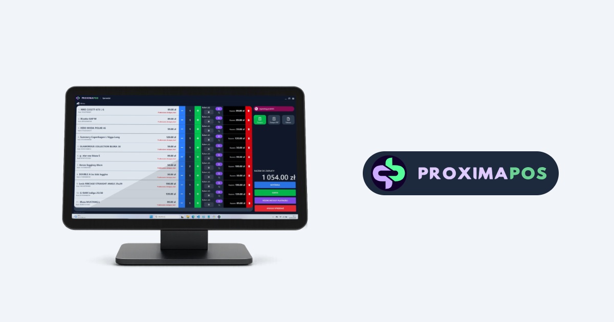 PROXIMA POS | Program sprzedażowy dla sklepów – paragony, faktury ...